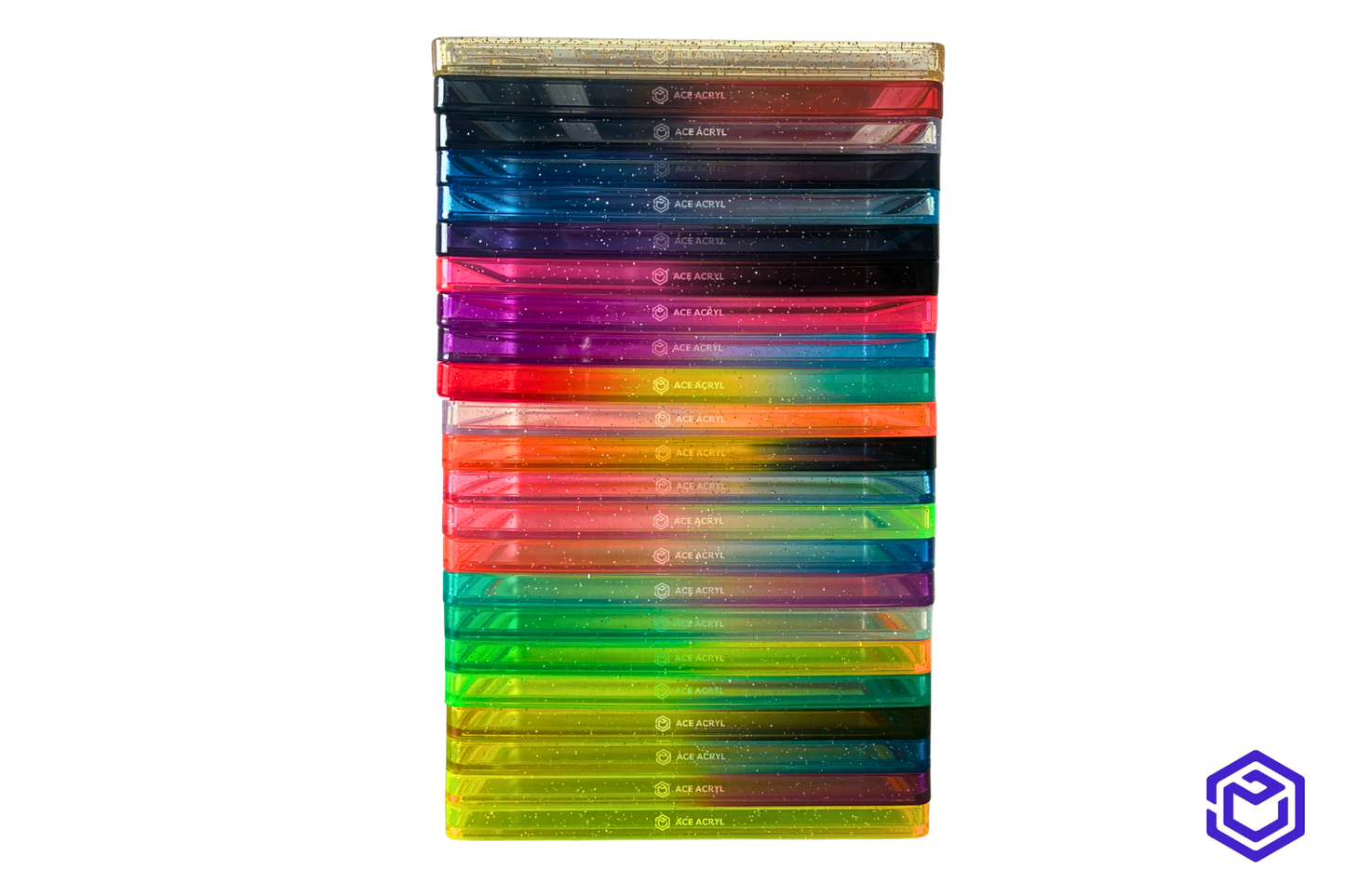 Ace Acryl Bumper Türkis/Lila