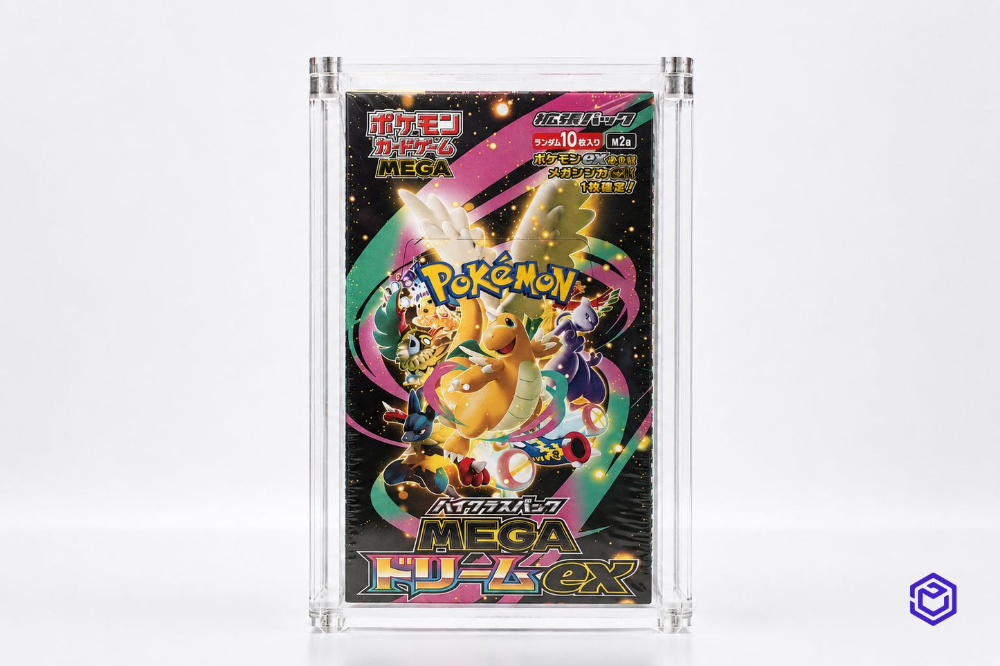 Japanse pokemon (half) boosterbox acryl