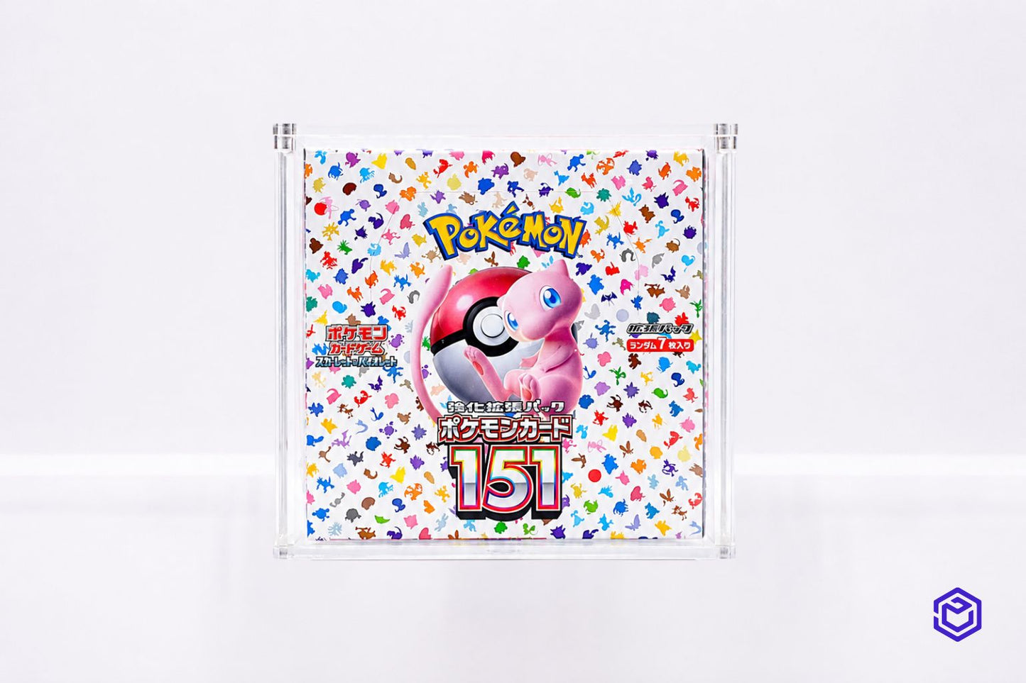 Japanse  pokemon boosterbox acryl